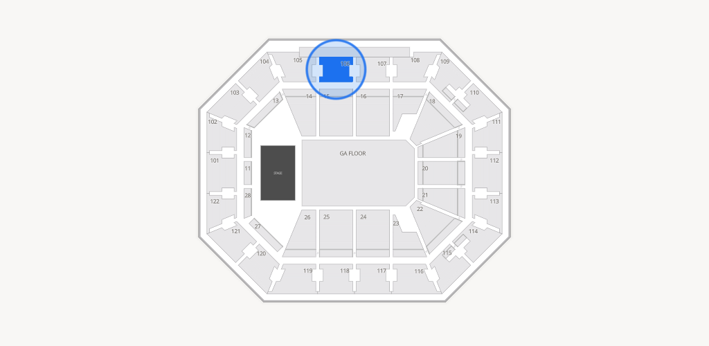 Mohegan Sun Arena Seating Chart
