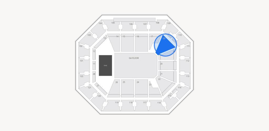 Mohegan Sun Arena Seating Chart