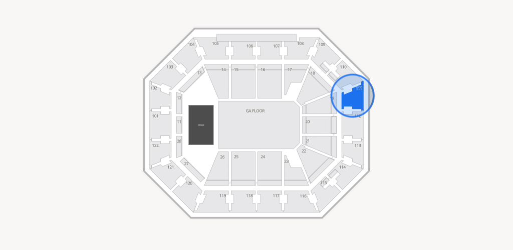 Mohegan Sun Arena Seating Chart