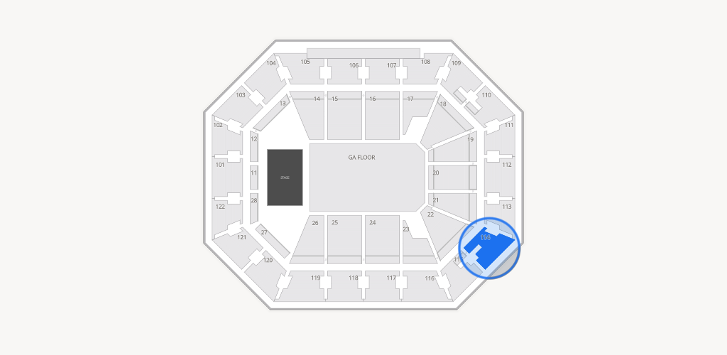 Mohegan Sun Arena Seating Chart
