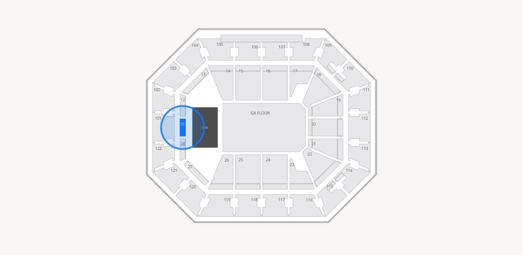Mohegan Sun Arena Seating Chart