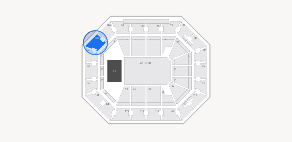 Mohegan Sun Arena Seating Chart