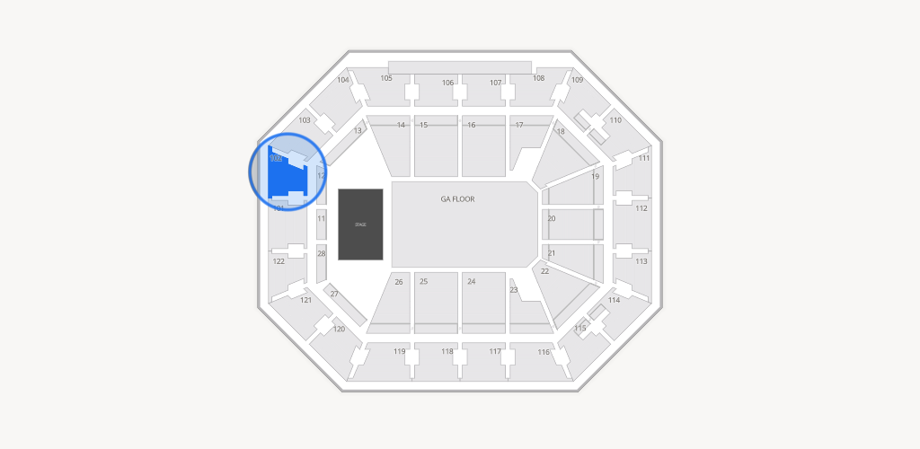 Mohegan Sun Arena Seating Chart