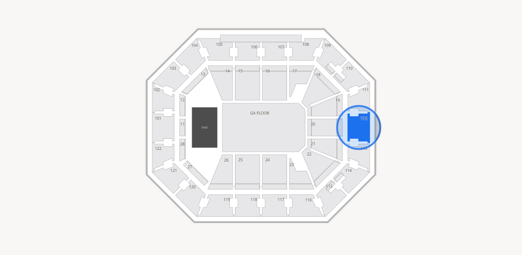Mohegan Sun Arena Seating Chart