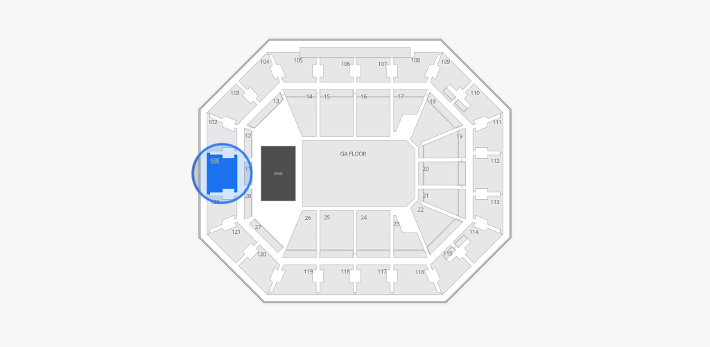 Mohegan Sun Arena Seating Chart