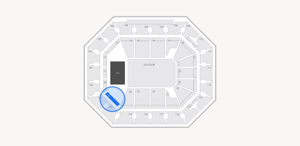Mohegan Sun Arena Seating Chart