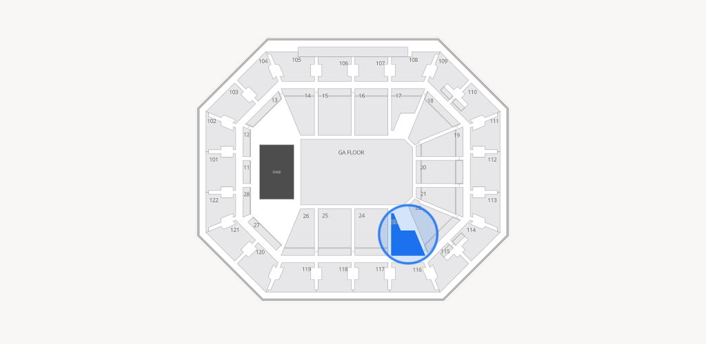 Mohegan Sun Arena Seating Chart