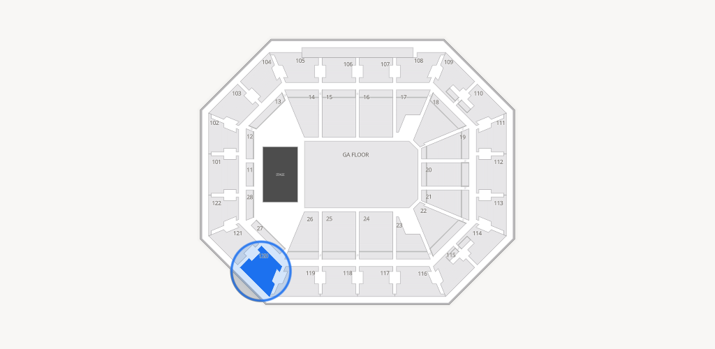 Mohegan Sun Arena Seating Chart