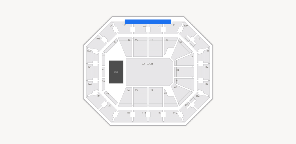 Mohegan Sun Arena Seating Chart