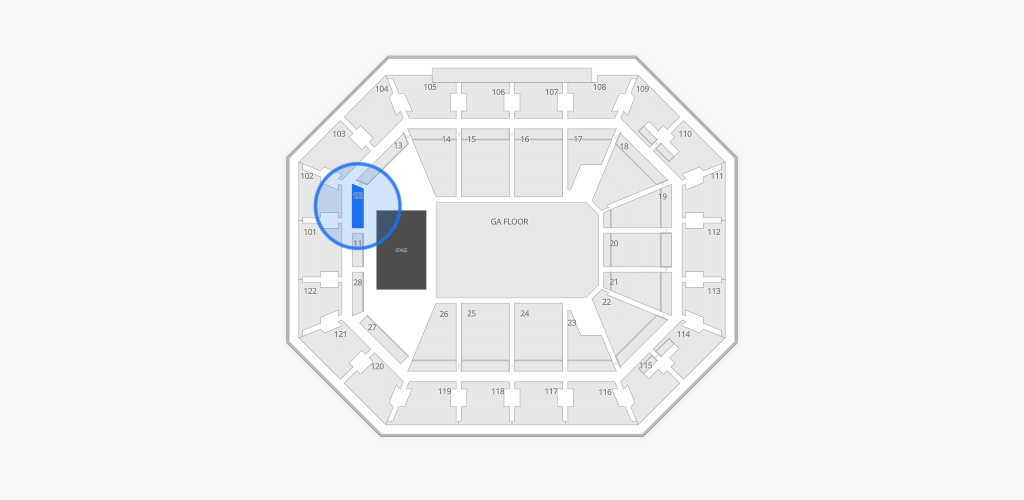 Mohegan Sun Arena Seating Chart