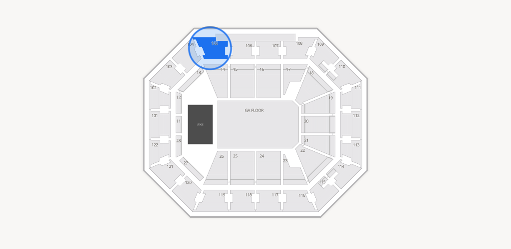 Mohegan Sun Arena Seating Chart