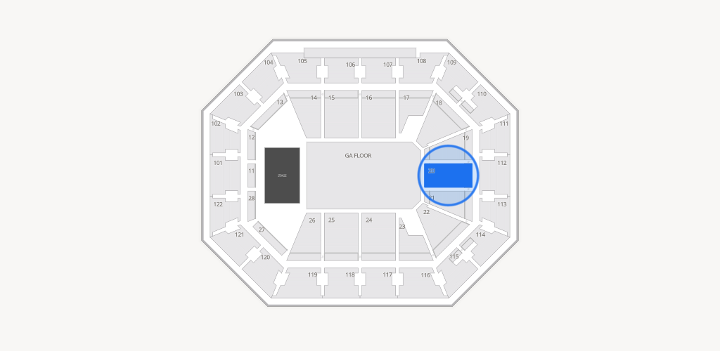 Mohegan Sun Arena Seating Chart