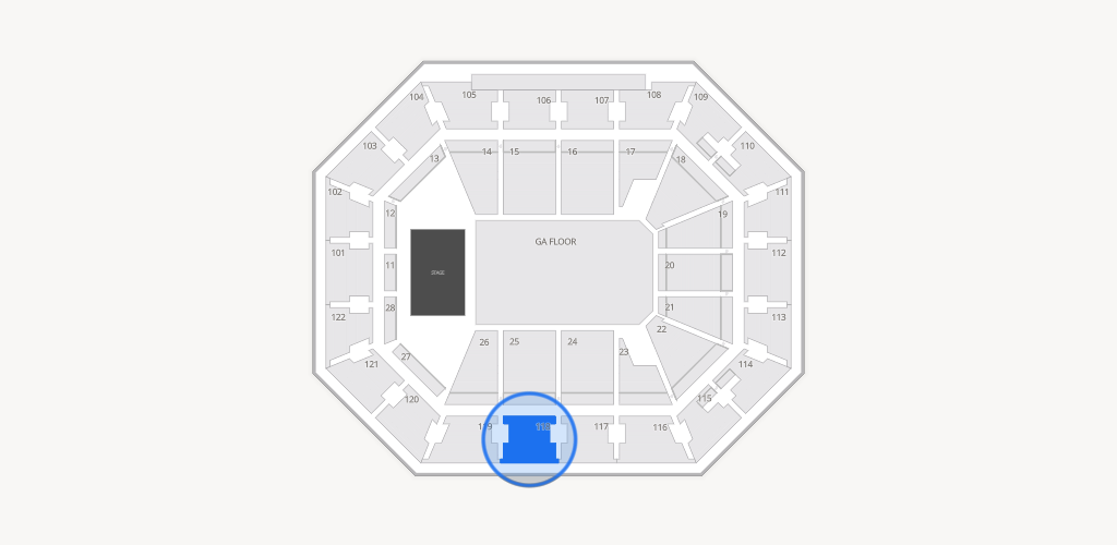 Mohegan Sun Arena Seating Chart