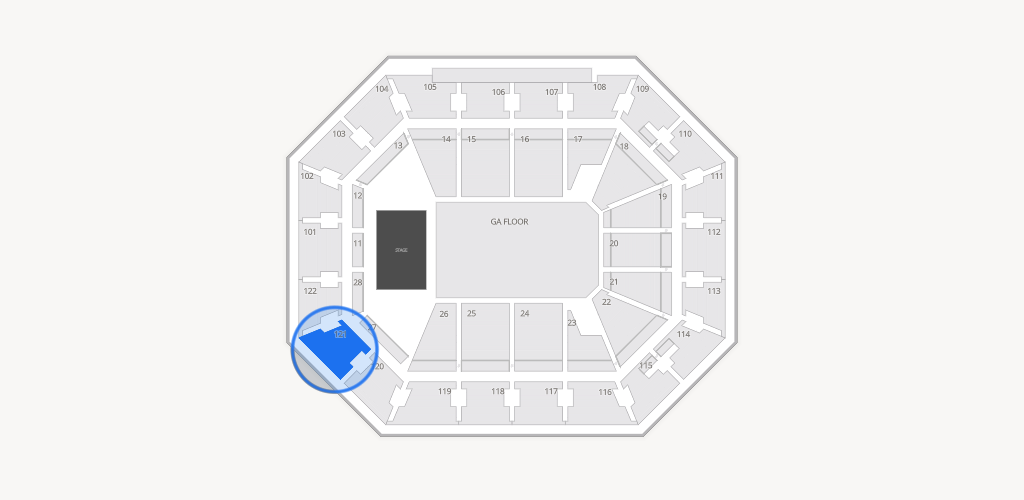 Mohegan Sun Arena Seating Chart