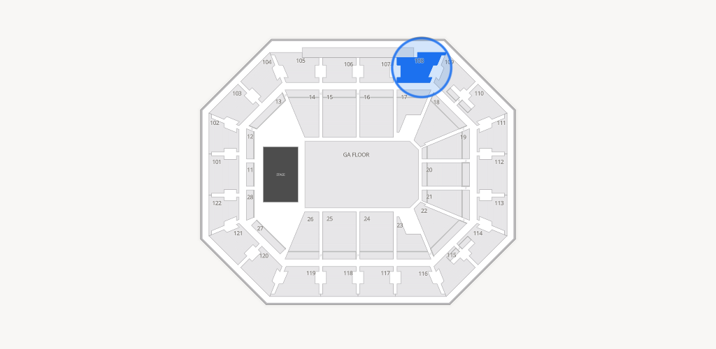 Mohegan Sun Arena Seating Chart