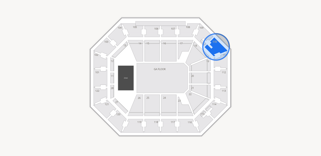 Mohegan Sun Arena Seating Chart