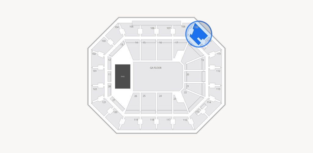 Mohegan Sun Arena Seating Chart
