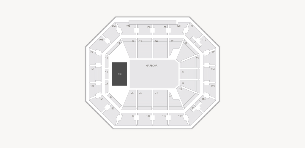 Mohegan Sun Arena Seating Chart
