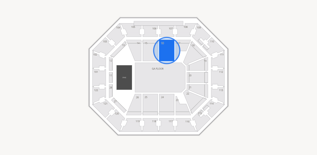 Mohegan Sun Arena Seating Chart