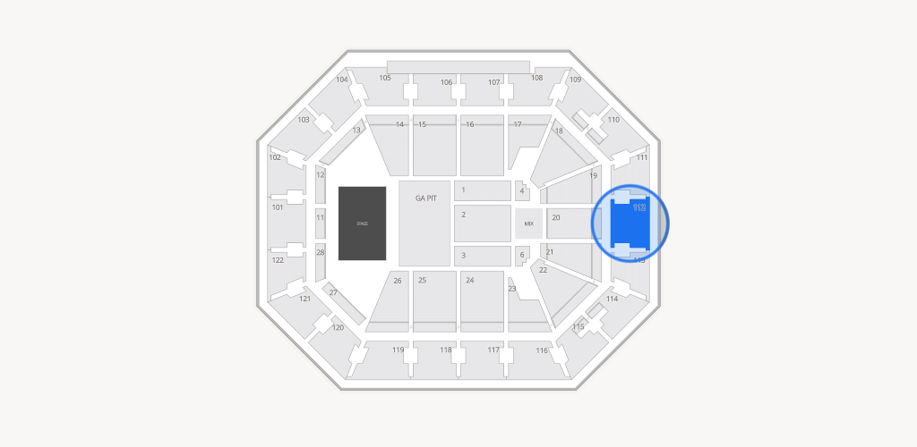 Mohegan Sun Arena Seating Chart