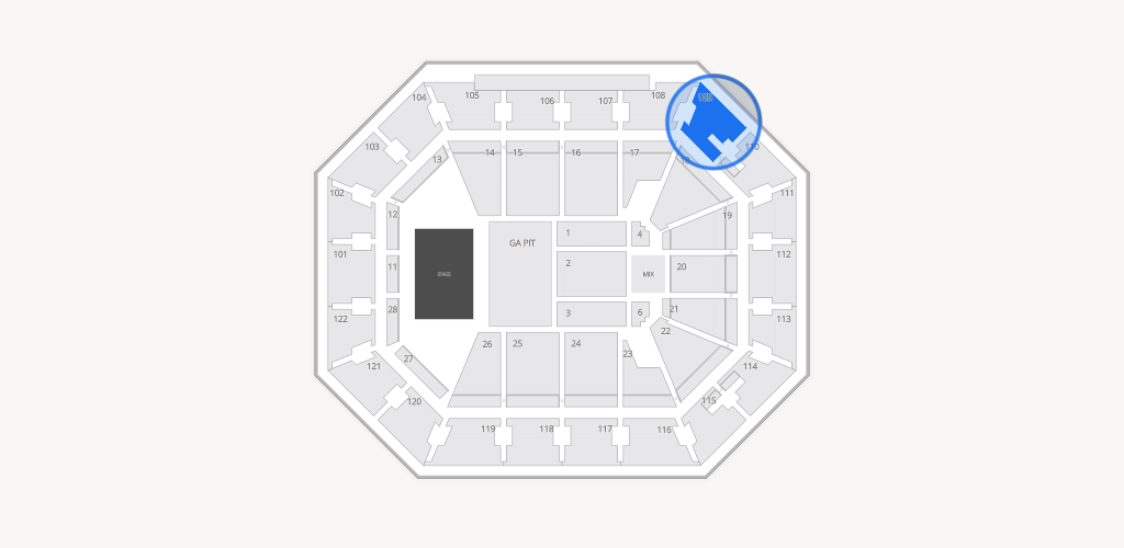 Mohegan Sun Arena Seating Chart