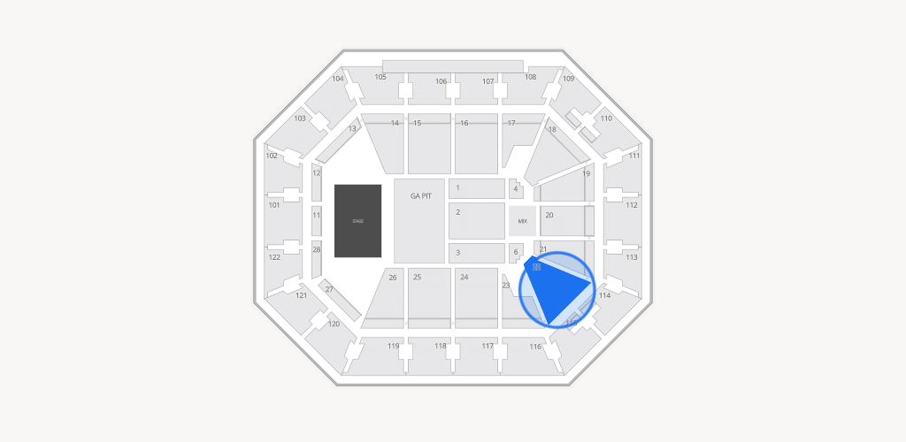 Mohegan Sun Arena Seating Chart