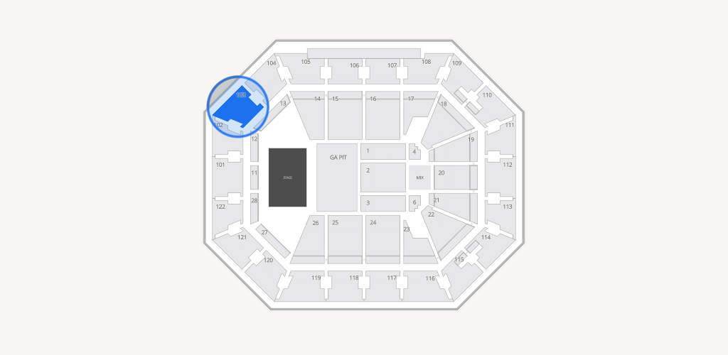 Mohegan Sun Arena Seating Chart