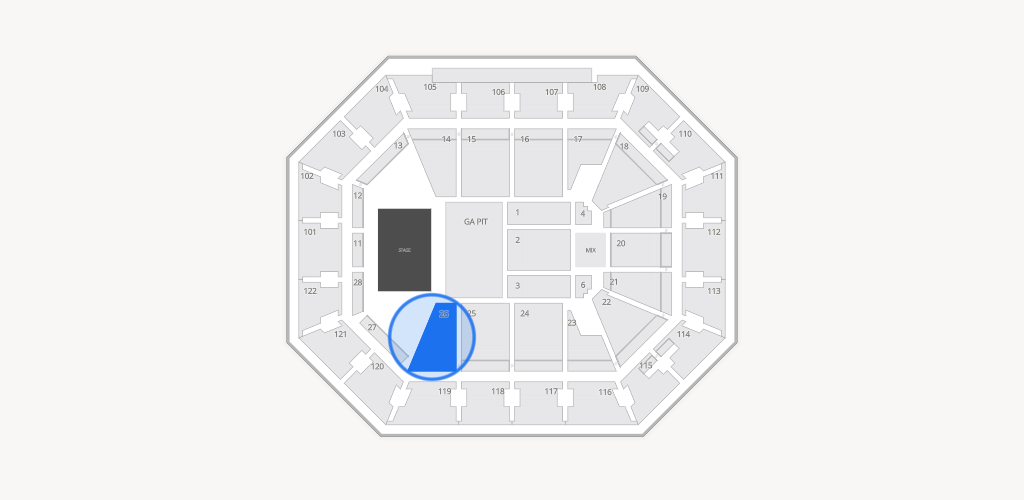 Mohegan Sun Arena Seating Chart