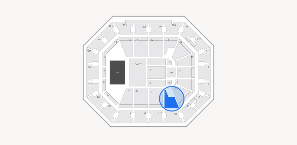 Mohegan Sun Arena Seating Chart