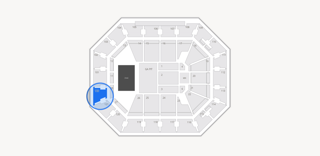 Mohegan Sun Arena Seating Chart