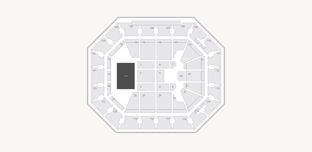 Mohegan Sun Arena Seating Chart