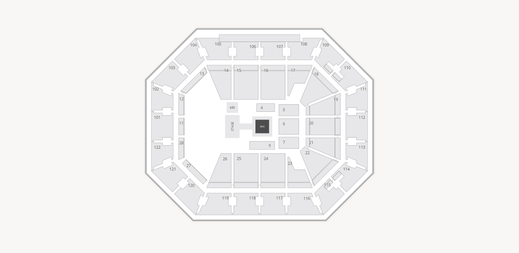 Mohegan Sun Arena Seating Chart