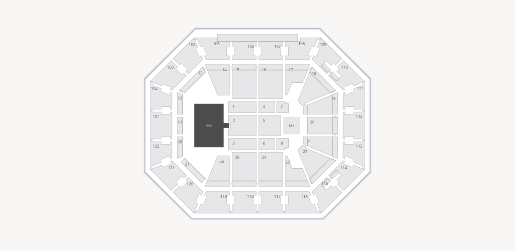 Mohegan Sun Arena Seating Chart