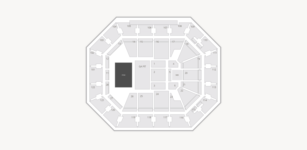 Mohegan Sun Arena Seating Chart