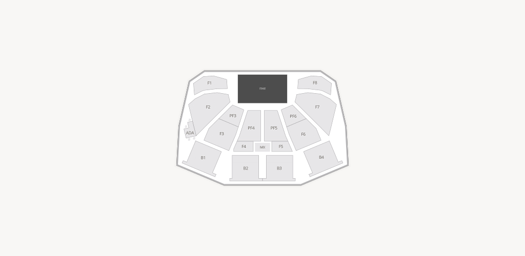 Molson Canadian Centre at Casino New Brunswick Seating Chart