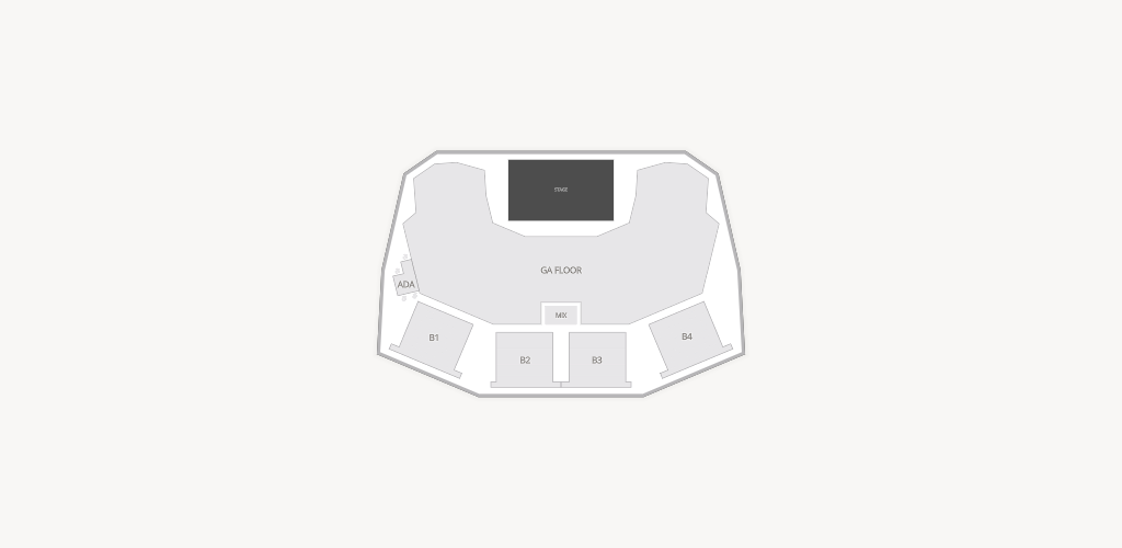 Molson Canadian Centre at Casino New Brunswick Seating Chart