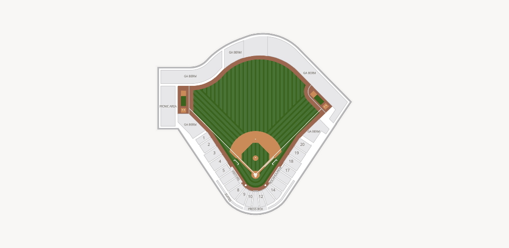 Momentum Bank Ballpark Seating Chart