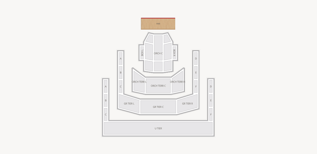 Mondavi Center UC Davis Seating Chart