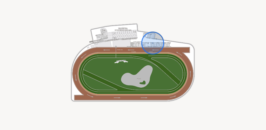 Monmouth Park Seating Chart