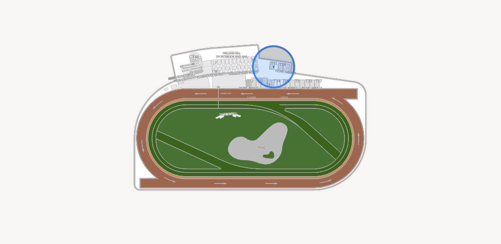 Monmouth Park Seating Chart