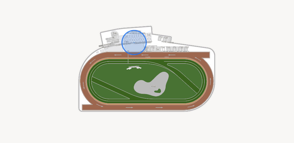 Monmouth Park Seating Chart