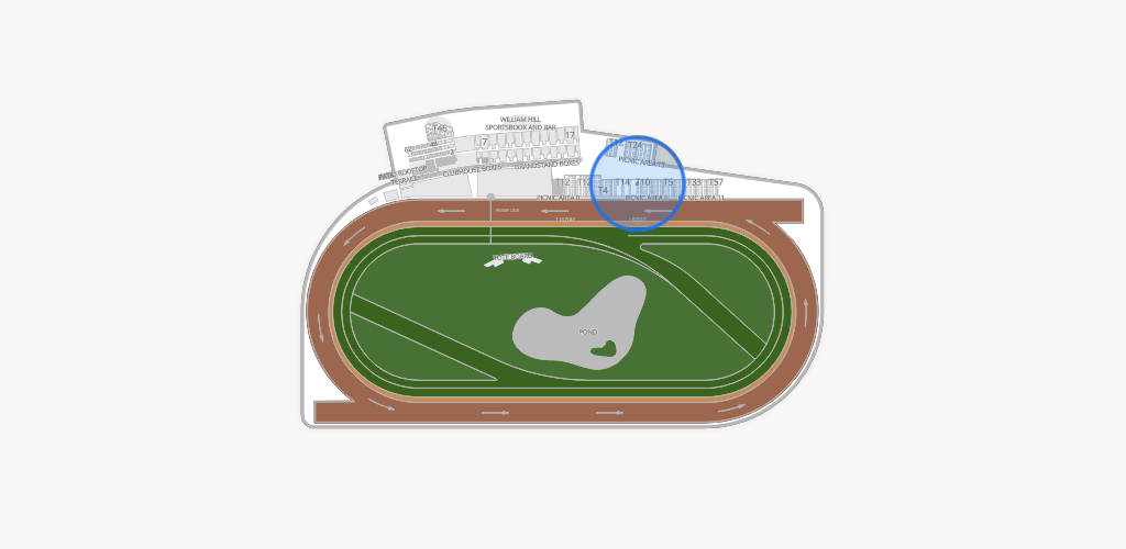 Monmouth Park Seating Chart