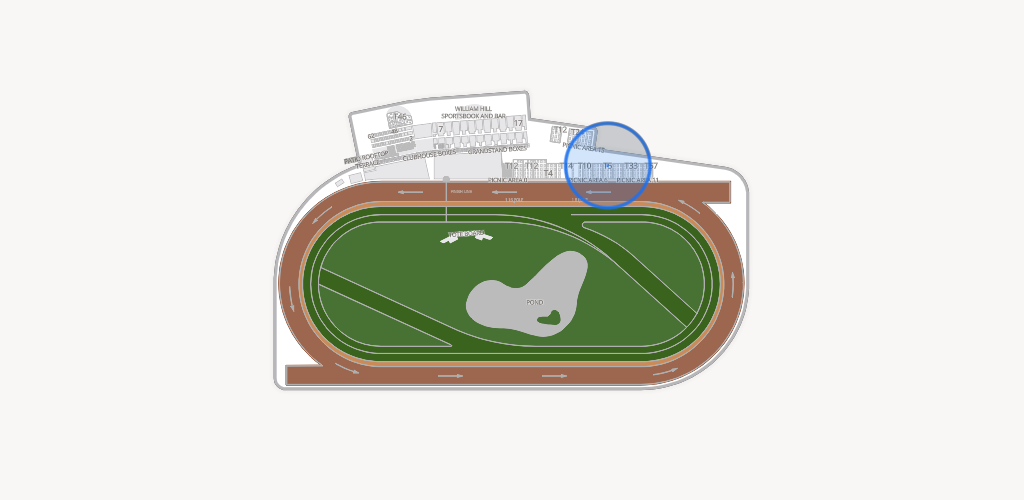 Monmouth Park Seating Chart