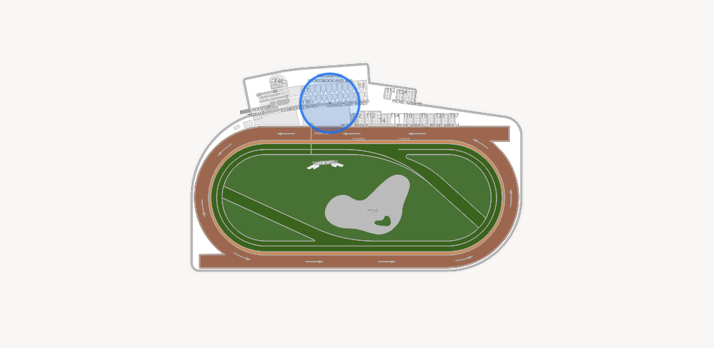 Monmouth Park Seating Chart