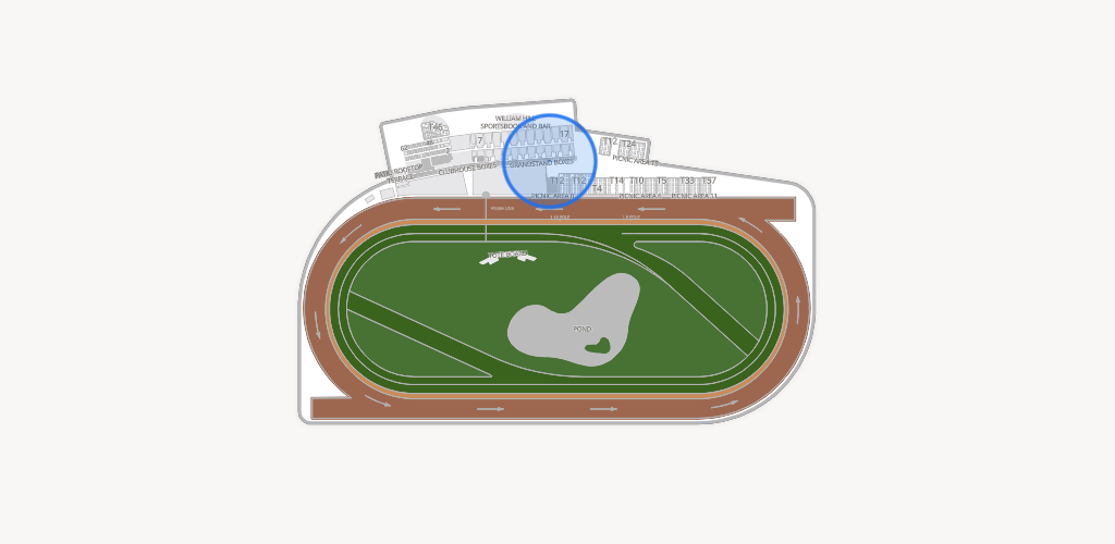 Monmouth Park Seating Chart