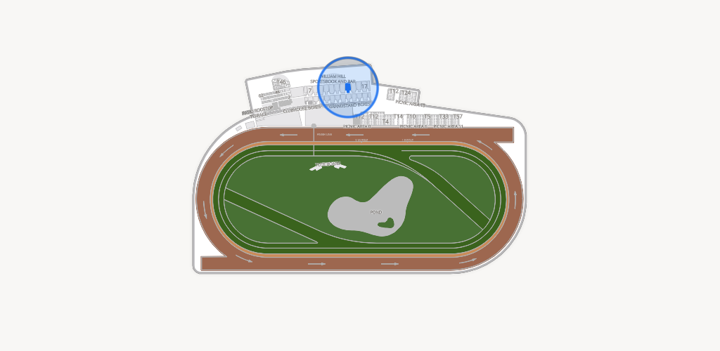 Monmouth Park Seating Chart