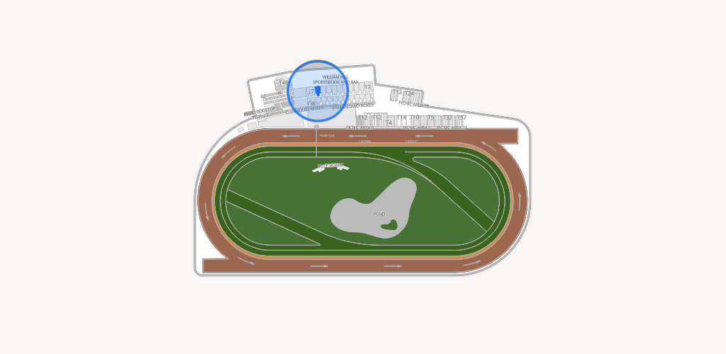Monmouth Park Seating Chart