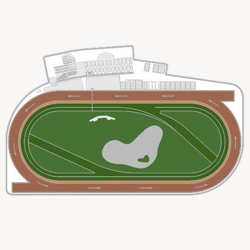 Monmouth Park seating chart