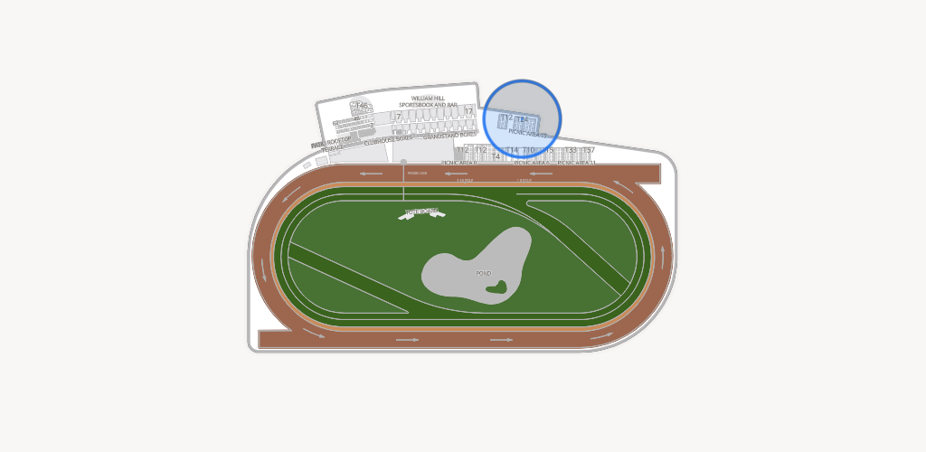 Monmouth Park Seating Chart