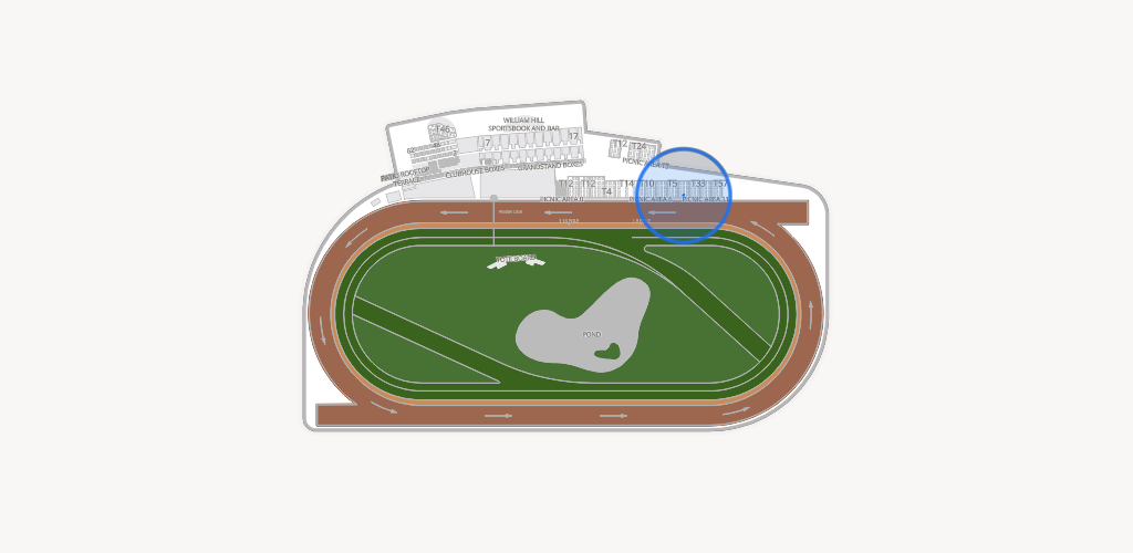 Monmouth Park Seating Chart